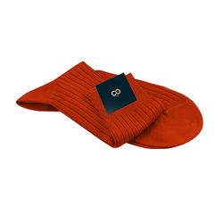 Chaussettes Citrouille, Orange foncé
